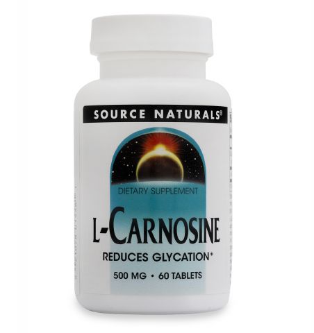 L-Carnosine, 500mg,  60 Tablets